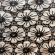 Black & White Cotton Eyelet Fabric
