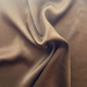 Chocolate Rayon-Silk Blend Fabric