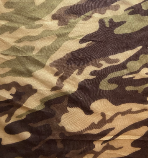 Lightweight Cotton Camo Jersey Fabric