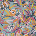 Pastel Floral Print Sheer Poly Chiffon Fabric