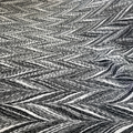 Black & Silver Chevron Jacquard Fabric
