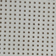 White & Brown Geometric Sheer Design Polyester Fabric